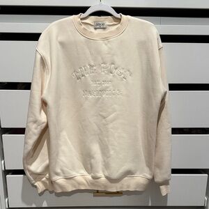 Cream Sweatshirt -